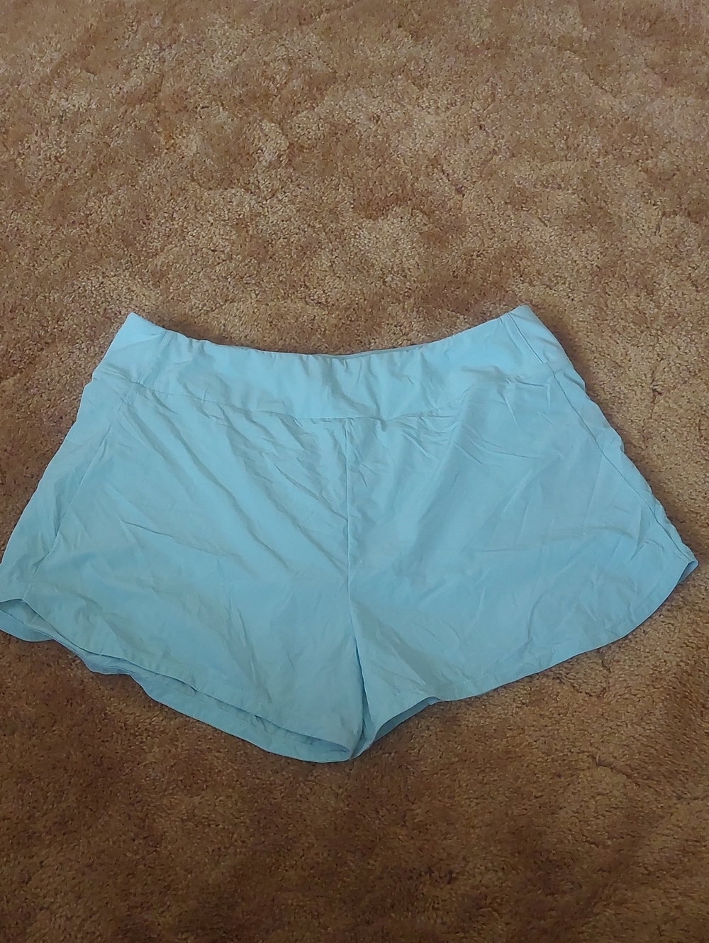 Light Blue Nike Women's Athletic Shorts